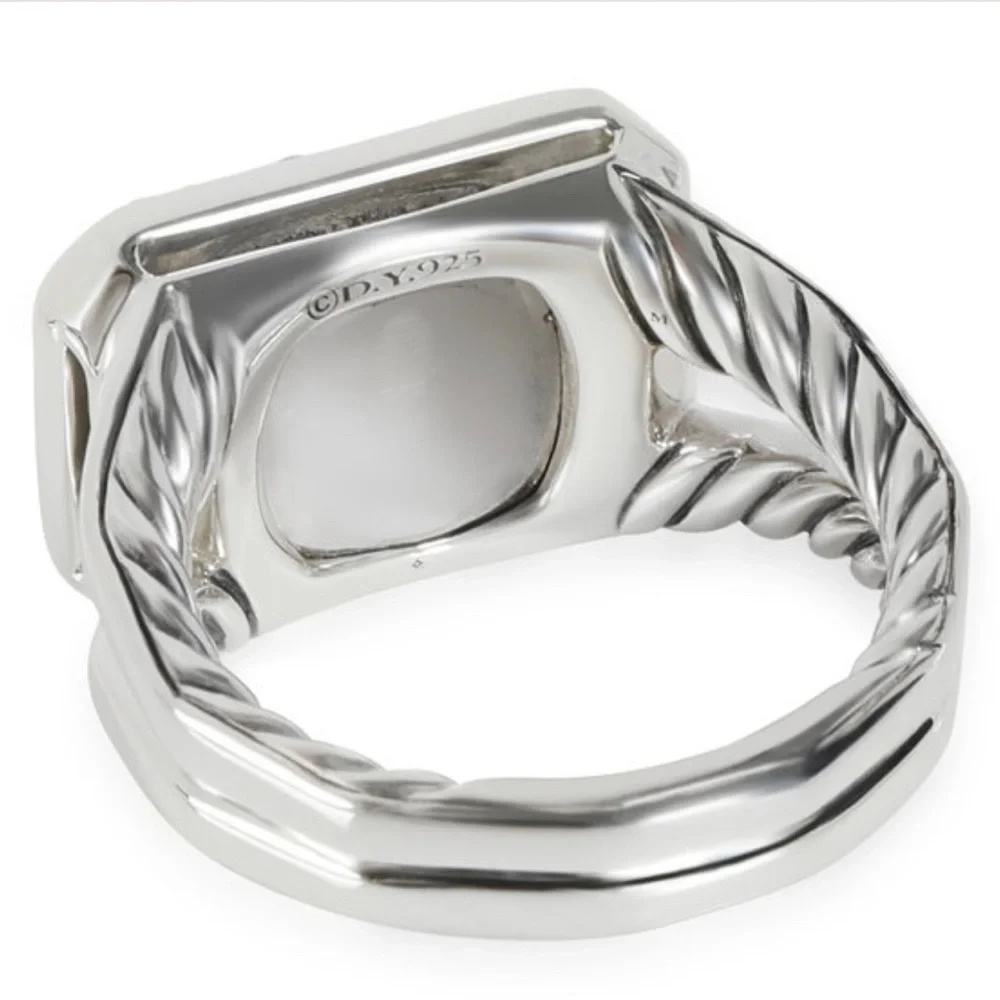 David Yurman Prasiolite statement ring - Picture 2 of 8